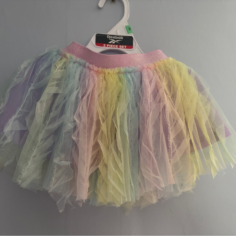 Baby Sara rainbow tutu 12mo